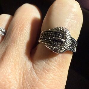 Sterling silver fas ring